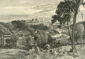 Exeter, from Exwick Fields
