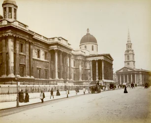Exterior of the National Gallery, London