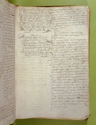 Extract from the Conciergerie records of the condemnation to death by execution and burning of the Marquise de Brinvilliers, April 1673
