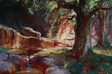 Fafner in His Cave, 1906