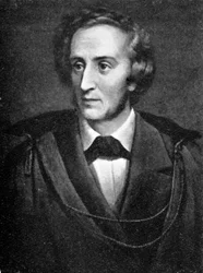 Felix Mendelssohn, 1809-1847, German composer, 1909
