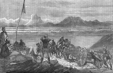 First Sight of Candahar, c. 1880