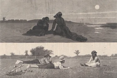 Flirting on the Sea-Shore and on the Meadow, Harper