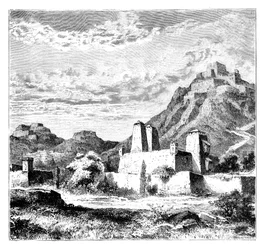 Fortified Villages Near Lanzhou, China