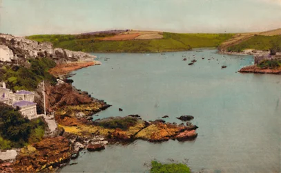 Fowey Harbour from the Castle