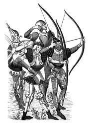 Frankish Archers, 15th Century, 1870