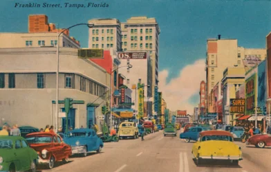 Franklin Street, Tampa, Florida, c1940s