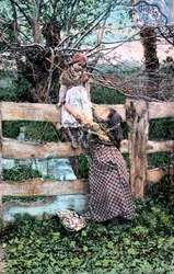 French Postcard, c1900
