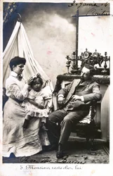 French Postcard, c1900