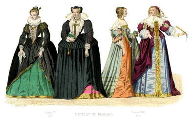 French Costume: Henry IV, Louis XIII