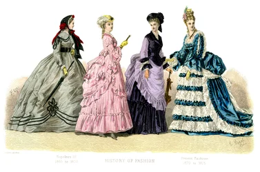 French Costume: Napoleon III, Present Fashions, 1882