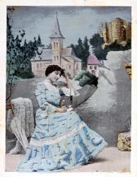 French postcard