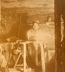 French Soldier Underground