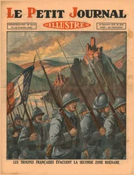 French Troops Leaving the Second Rhine Zone