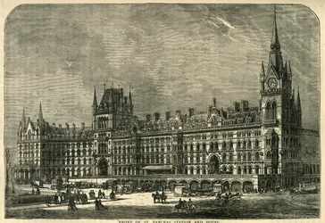 Front of St. Pancras Station and Hotel