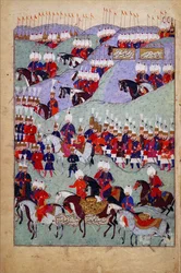 Funeral of Sultan Suleyman the Magnificent. History of Sultan Suleyman, 1579