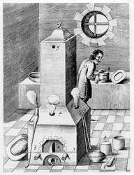 Furnace for Processes Where Protracted Heat Required, Such as Cementation
