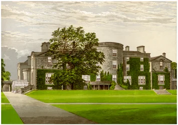 Galloway House, Wigtownshire, Scotland, home of the Earl of Galloway, c1880