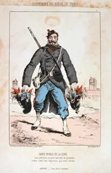 Garde Mobile de la Seine, Siege of Paris