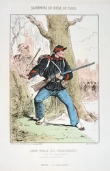 Garde Mobile des Departements, Siege of Paris