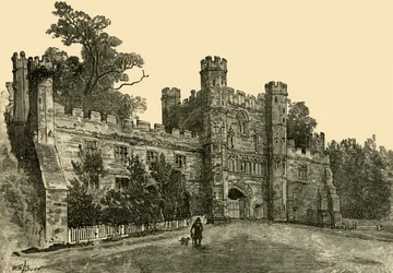 Gateway of Battle Abbey, 1898