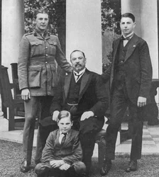 General Botha and his three sons