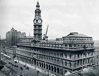 General Post Office, Sydney, c1900