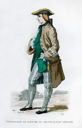Gentleman in a hunting costume