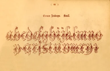 German Arabesque. Small