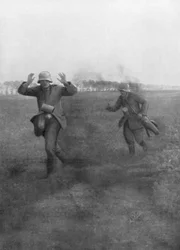 German Soldiers Surrendering Near Vierzy, South of Soissons