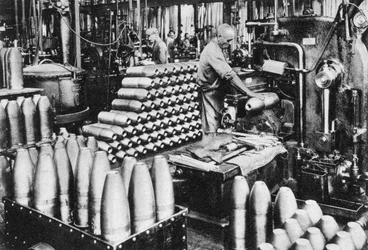 German state munition factory, World War I, 1917
