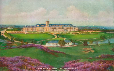 Gleneagles Hotel in Perthshire