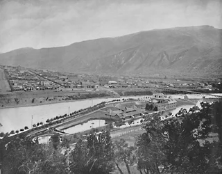 Glenwood Springs and Bath-House, Colorado