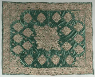 Gold-Thread Embroidered Cover