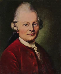 Gotthold Ephraim Lessing - Painting by Anton Graff