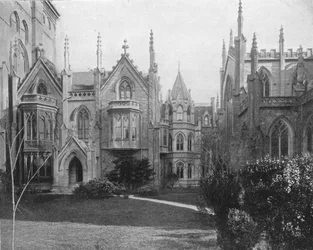 Grace Church and Rectory, New York, USA, c1900