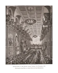 Great Hall, Guildhall, 1837, 1886