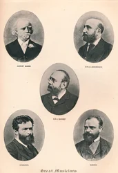 Great Musicians - Plate VIII