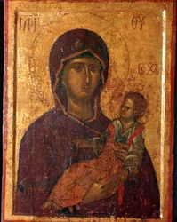 Greek Icon of the Virgin and Child