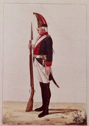 Grenadier of the First Marine Battalion