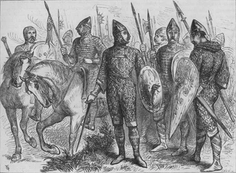 Group of Norman Soldiers A.D. 1066