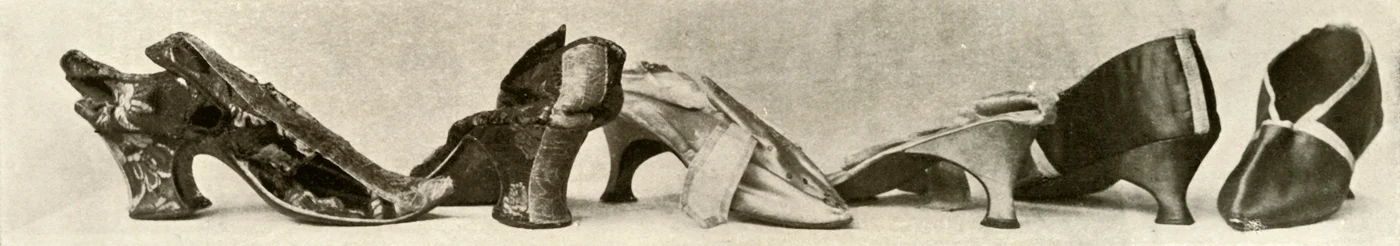 Group of Slippers 1735, 1770 and 1780