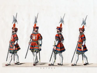 Guard, costume design for Shakespeare