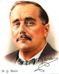 H. G. Wells, English author and popular historian