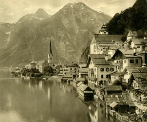 Hallstatt, Upper Austria, c1935