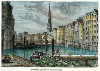 Hamburg, Germany, c1880