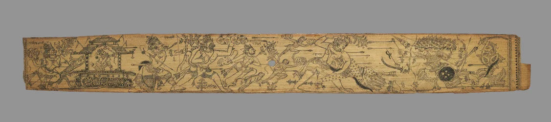 Hanuman Brings the Mountain of Healing Plants, Rama Extracts the Arrow..., late 1700s