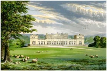 Harewood House, Yorkshire, home of the Earl of Harewood