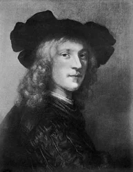 Head from the portrait of A Man with a Hawk, 1643
