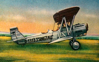 Heinkel HD 24 L Tsingtau Plane
